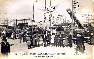 ALGER - FOIRE EXPOSITION DE 1921